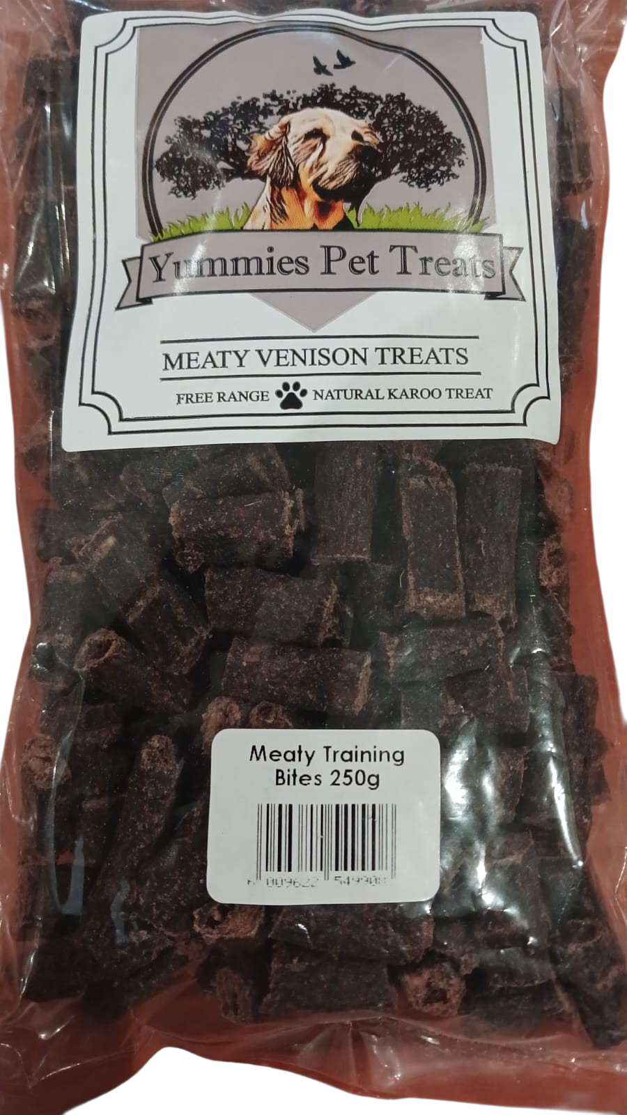 Venison meaty training bites 250g