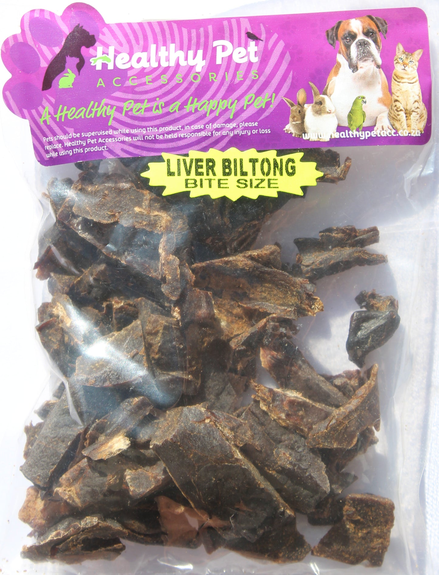 Liver biltong bite size 90g