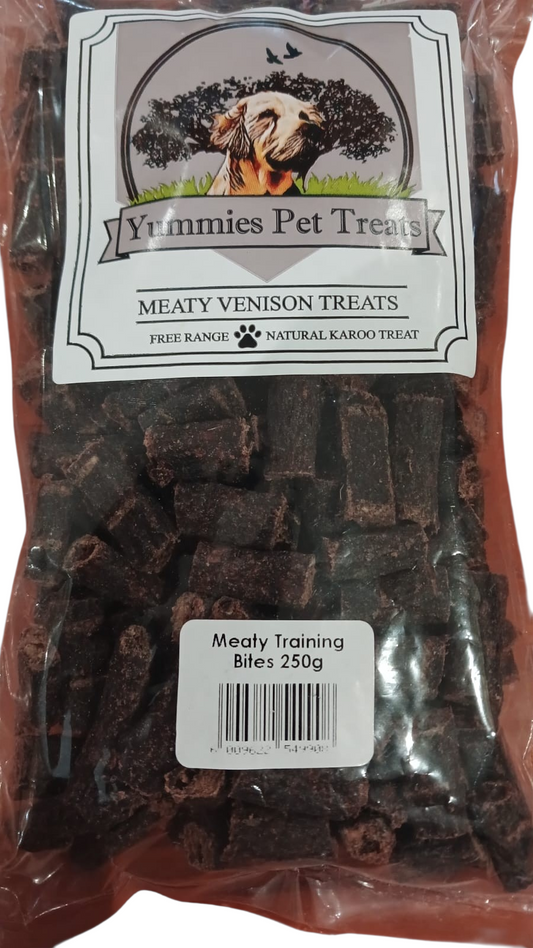 Venison meaty training bites 250g